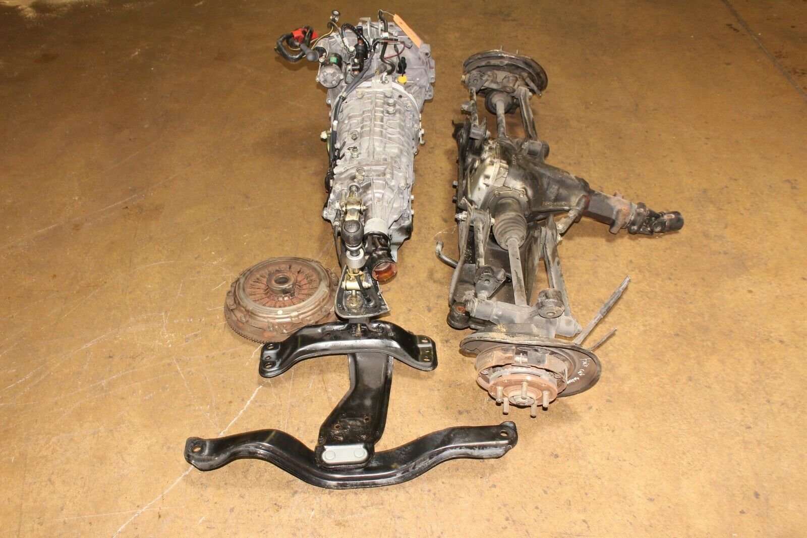 JDM 02 03 SUBARU WRX STI EJ207 V7 6 SPEED TRANSMISSION R180 DIFF 3.9 FD LSD - Fresh Stock Dated December 2025