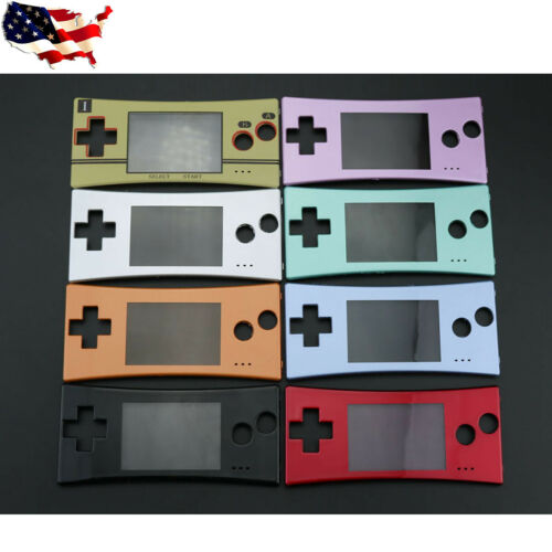 For Nintendo Game Boy Micro GBM Console Faceplate Front Shell Cover Replacement - Fresh Stock Dated December 2025