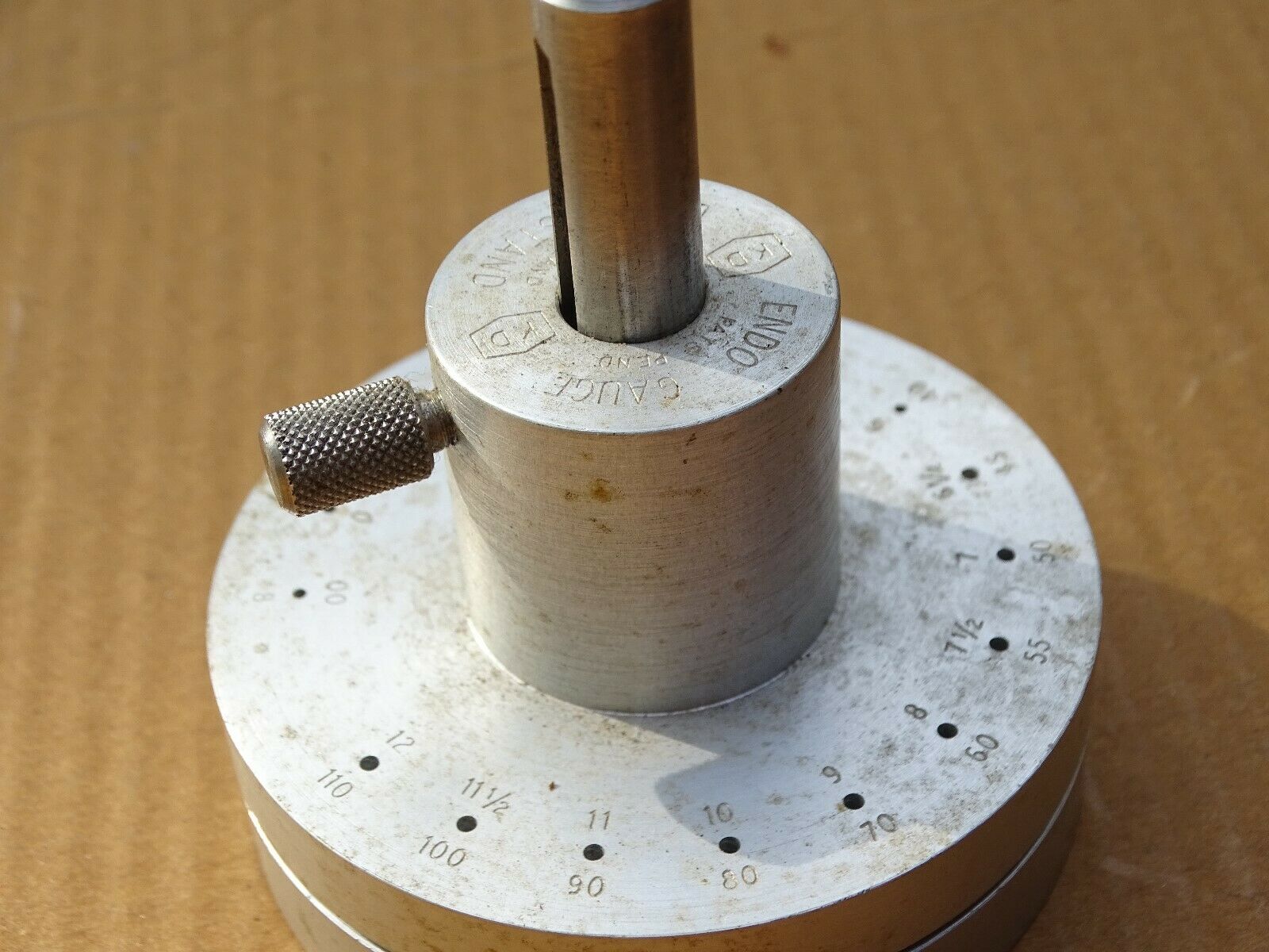 WATCHMAKERS TOOL K & D ENDO GAUGE ENDO STAND NICE CONDITION - Fresh Stock Dated February 2026