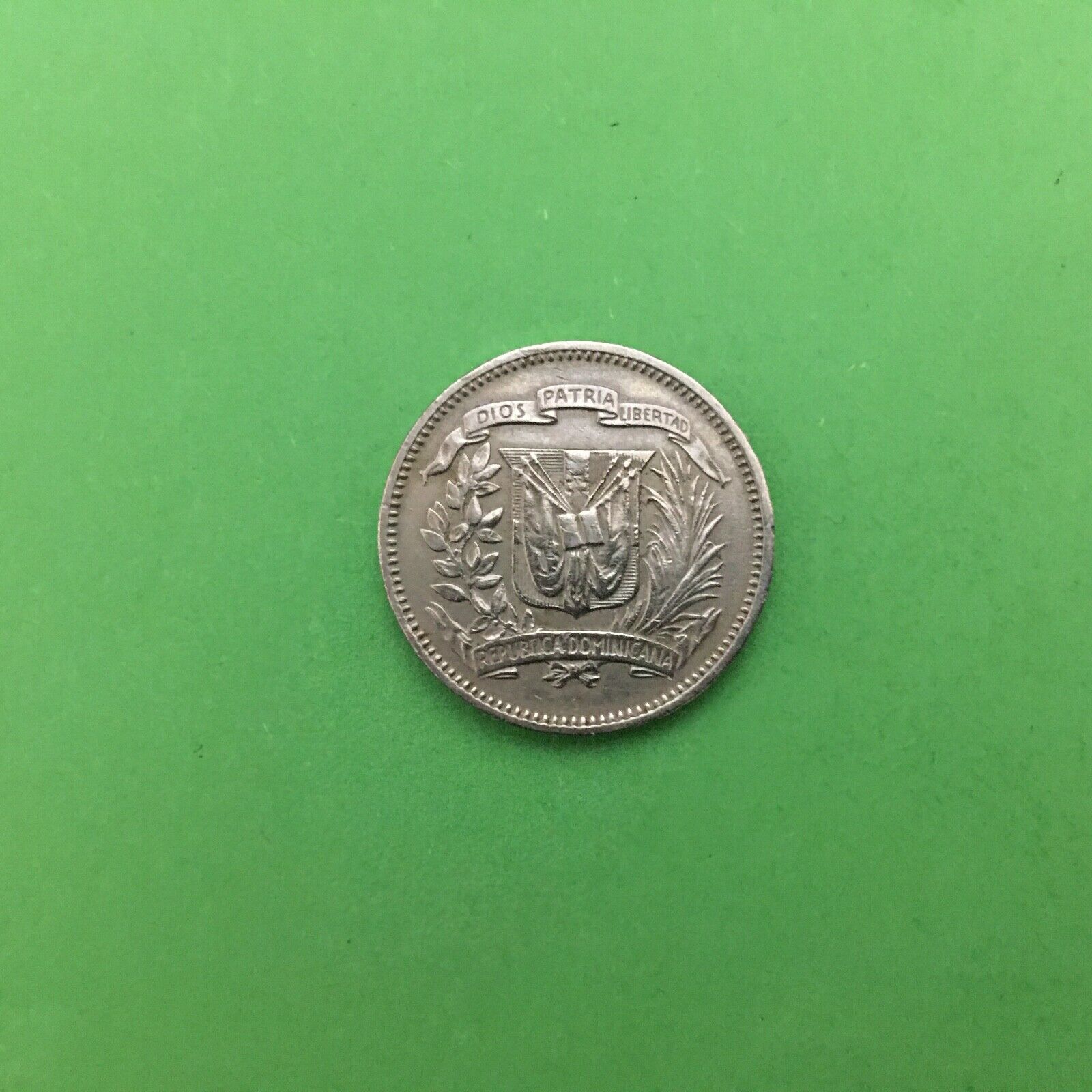 DOMINICAN REPUBLIC  5 CENTAVOS 1961  KM 18  VF. - Fresh Stock Dated February 2026