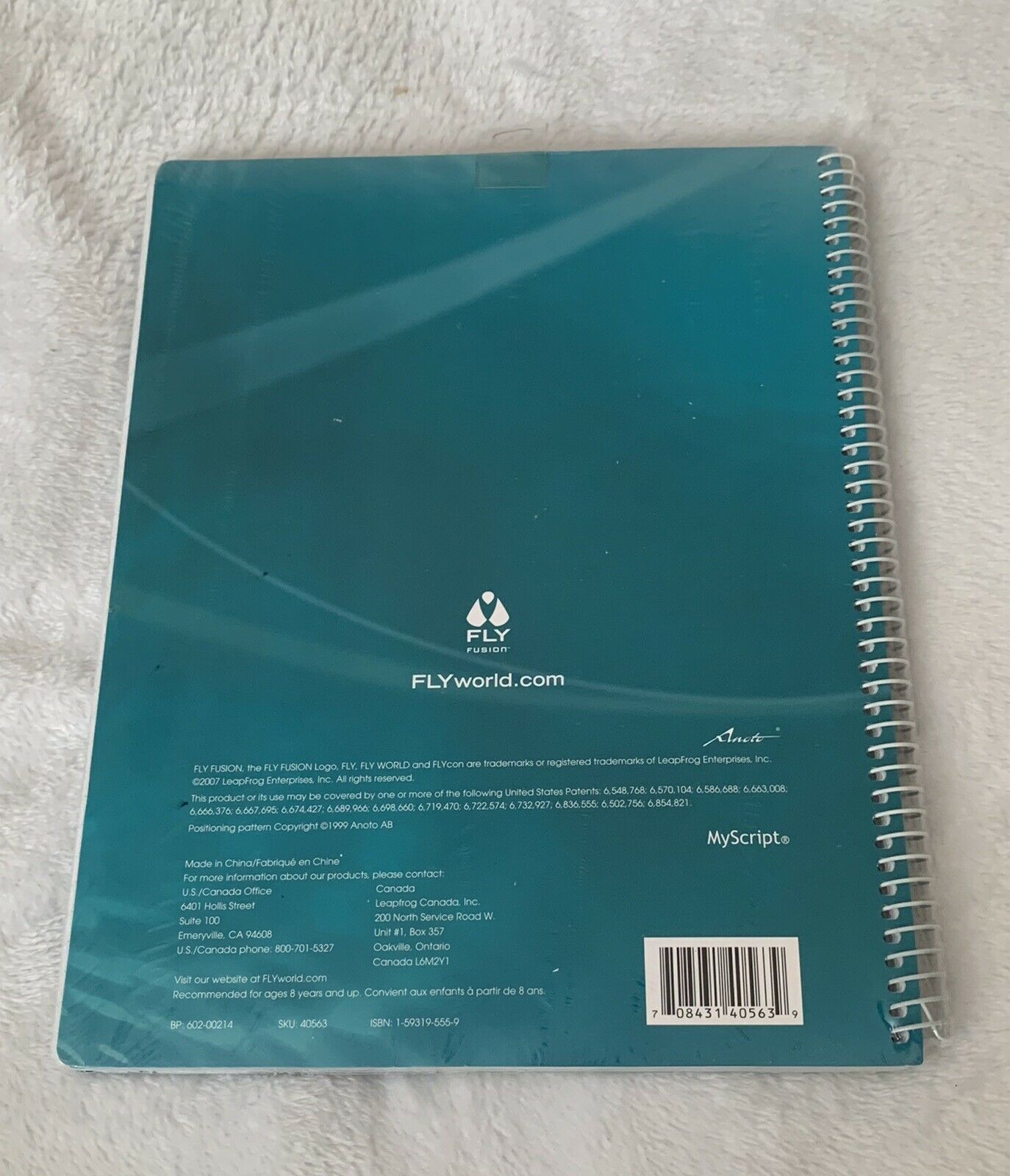 🌷 Lot 2 FLY FUSION Digital Pen Paper NOTEBOOK Refill Replacement Pentop Comp. - Fresh Stock Dated December 2025