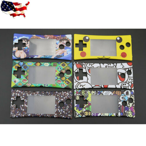 For Nintendo Game Boy Micro GBM Console Faceplate Front Shell Cover Replacement - Fresh Stock Dated December 2025