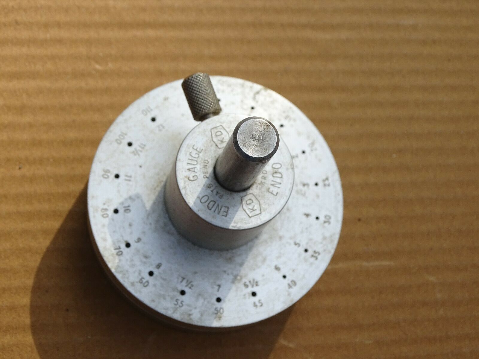 WATCHMAKERS TOOL K & D ENDO GAUGE ENDO STAND NICE CONDITION - Fresh Stock Dated February 2026