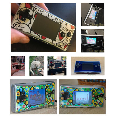 For Nintendo Game Boy Micro GBM Console Faceplate Front Shell Cover Replacement - Fresh Stock Dated December 2025