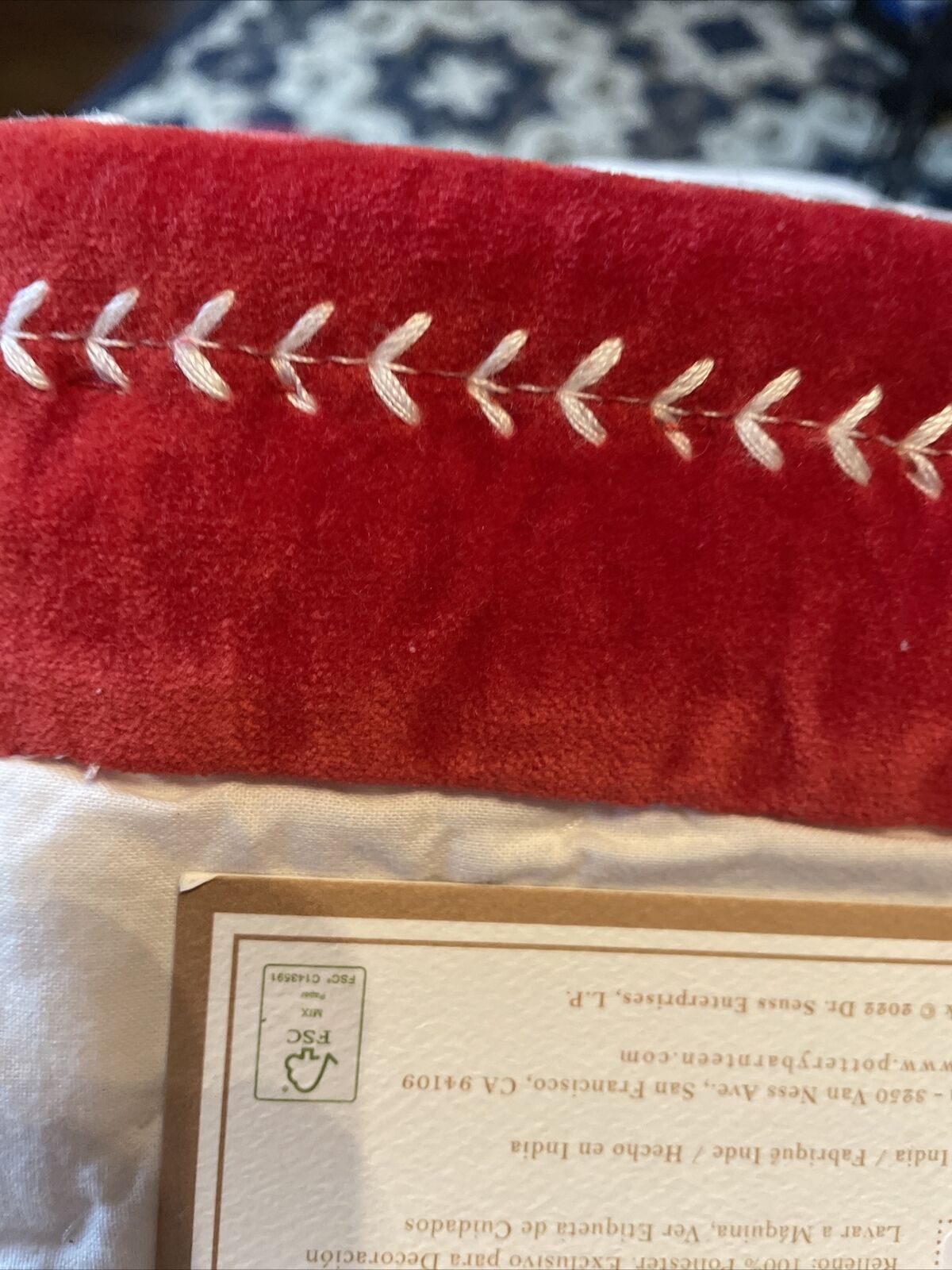 Pottery Barn Grinch Christmas pillow cover Sham Dr Seuss Holiday Gift party dogs - Fresh Stock Dated February 2026