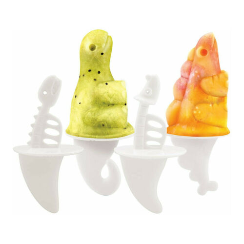 Tovolo Dino Dishwasher Safe Ice Pop Molds Set of 12 Party Pack - Fresh Stock Dated December 2025
