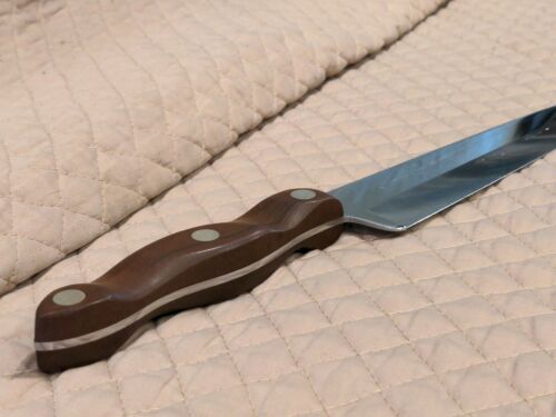 VTG Cutco Classic French Chef Knife No 25 Classic Brown Handle 9
