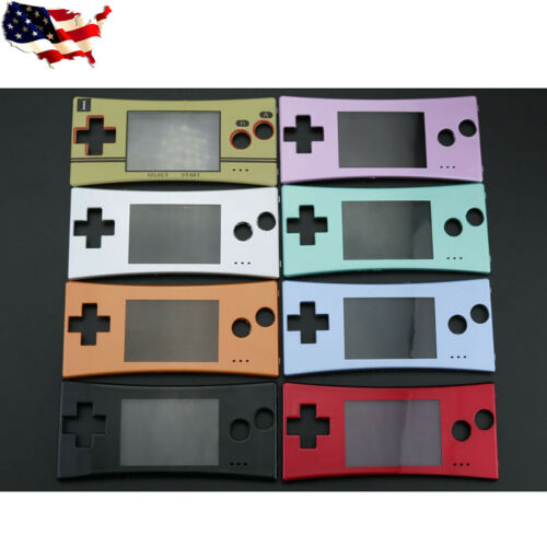For Nintendo Game Boy Micro GBM Console Faceplate Front Shell Cover Replacement - Fresh Stock Dated December 2025