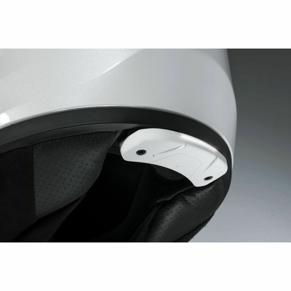 HJC Smart 20B Bluetooth Motorcycle Communication Headset by Sena - Matte White - Fresh Stock Dated February 2026