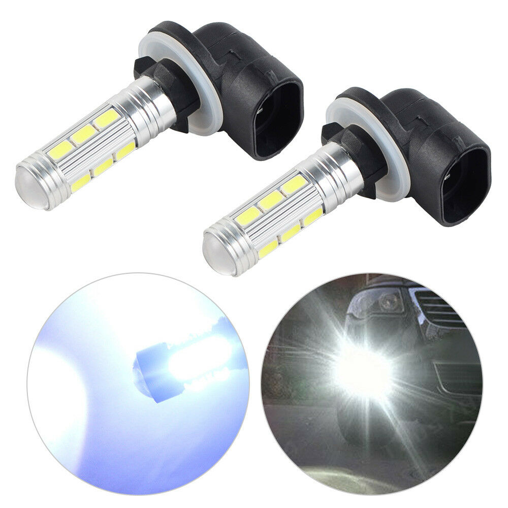 881 LED Bulbs For Harley Road King 2006-2013 Spotlight Passing Fog Lamp - Fresh Stock Dated February 2026