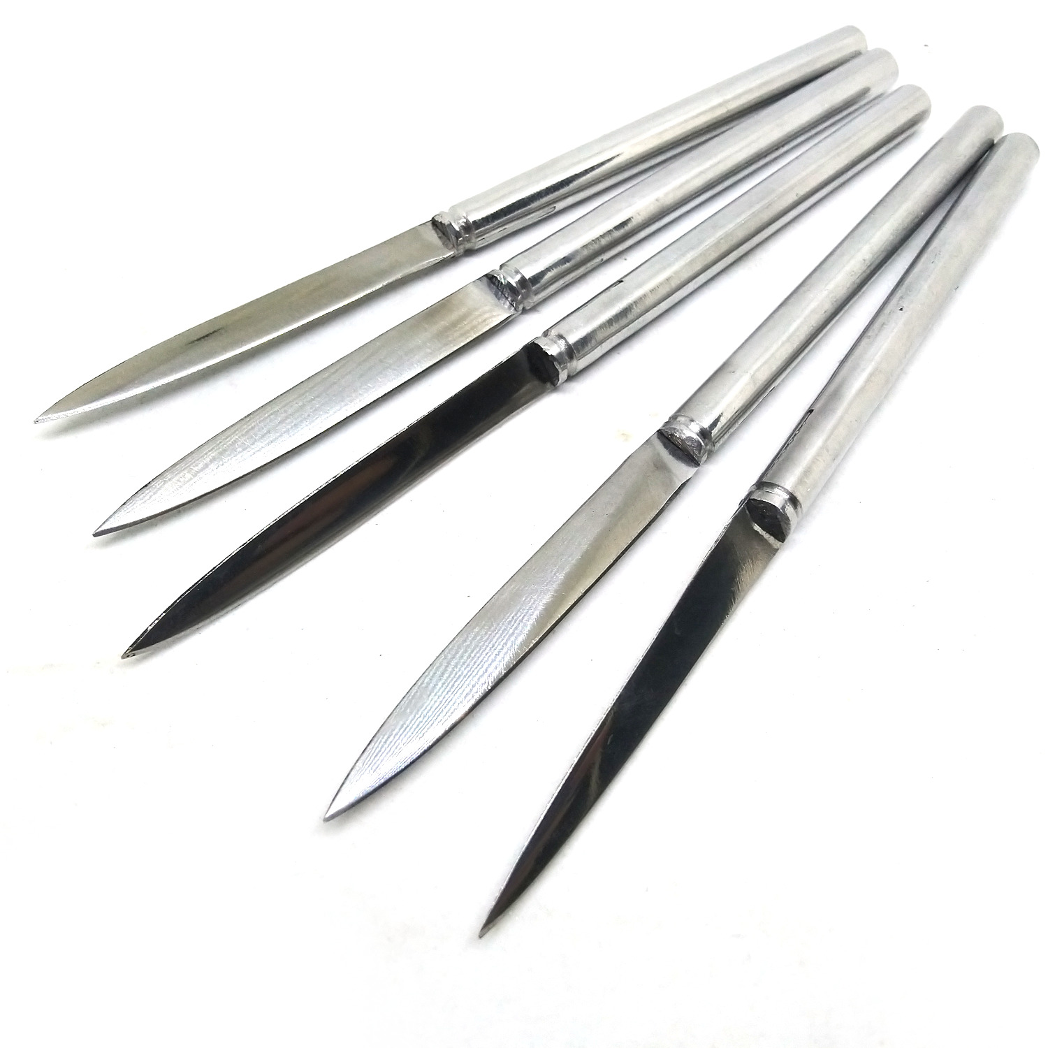 Set Thai Fruit knife Carving tools stainless steel vegetable kitchen food soap B - Fresh Stock Dated February 2026
