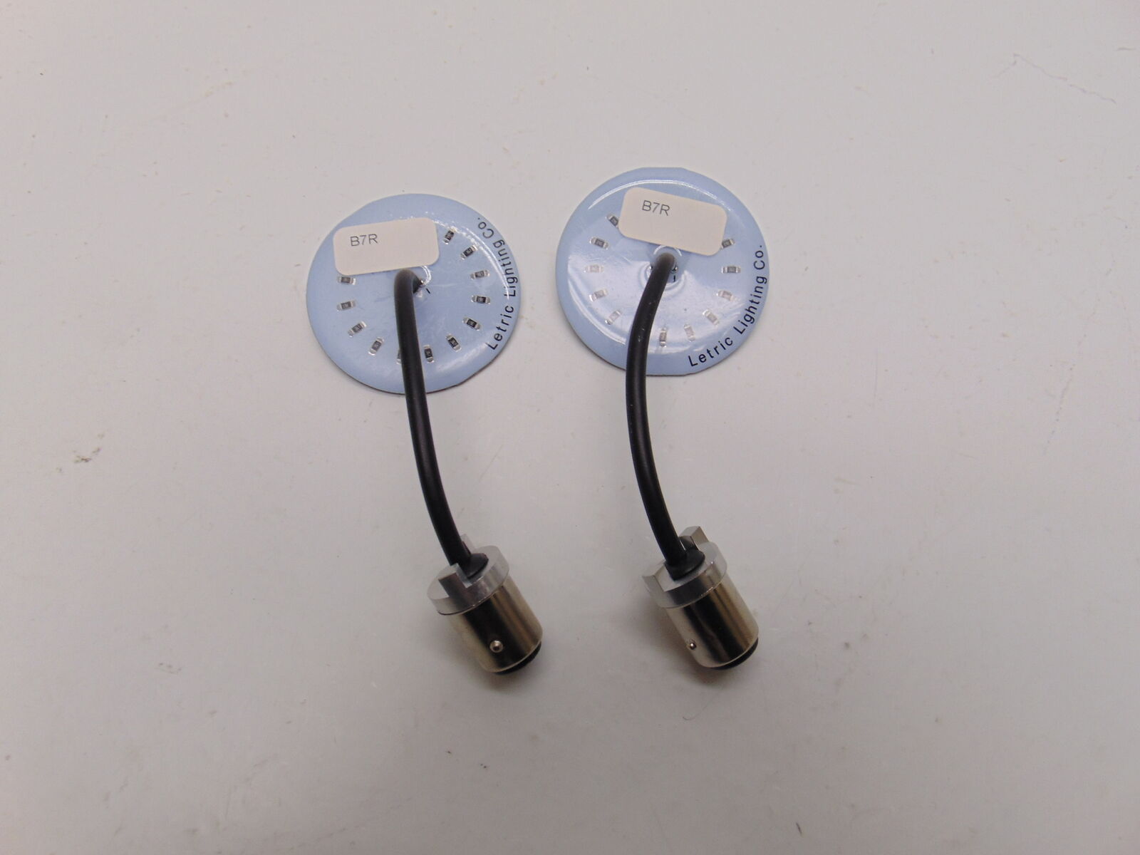 Letric Lighting Co. Bullet Style Turn Signal Inserts Red 1157 LLC-B7R - Fresh Stock Dated February 2026