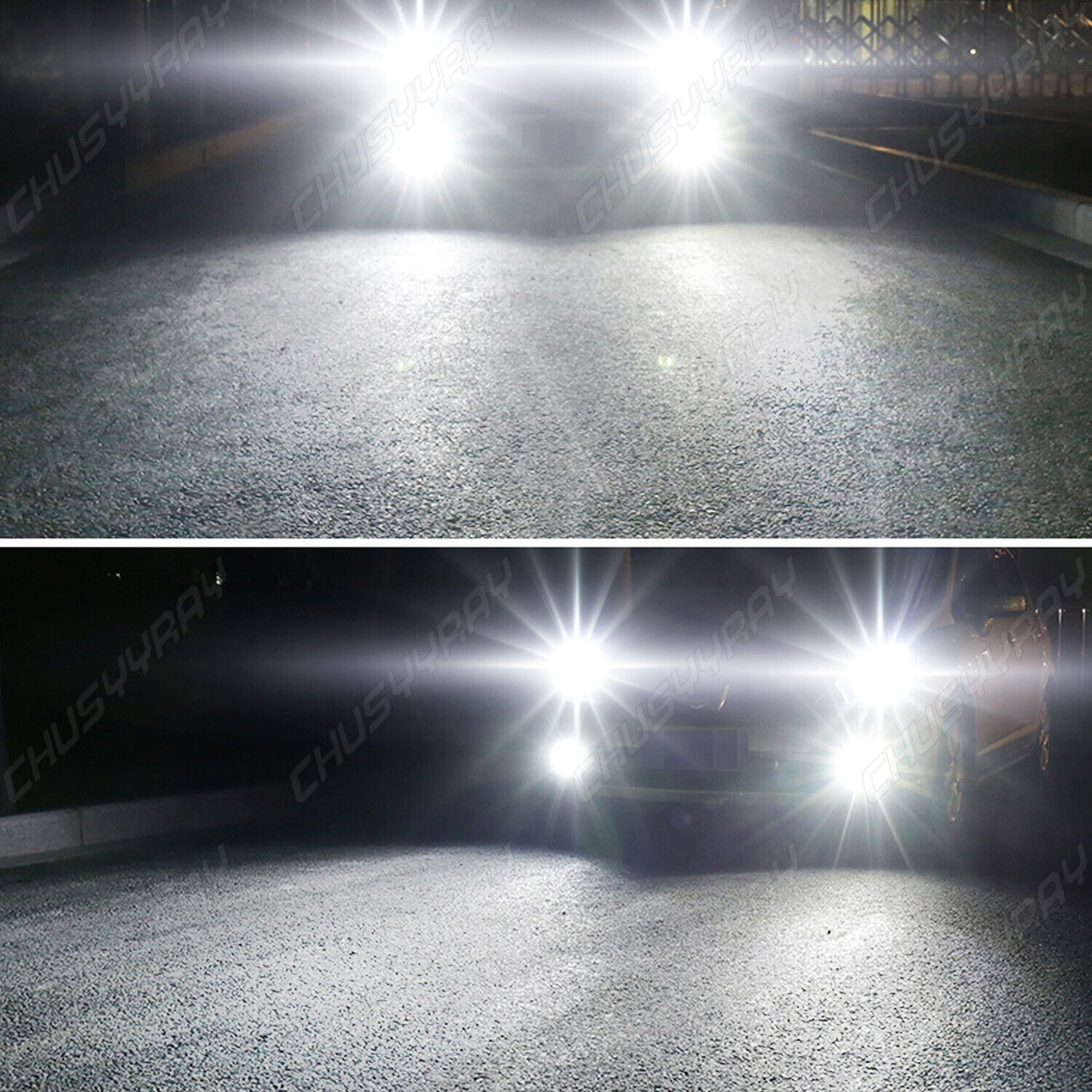 H7 H9 For Suzuki GSXR750 2006-2007 2011-2018 Motorcycle LED Headlight Blue Bulbs - Fresh Stock Dated February 2026