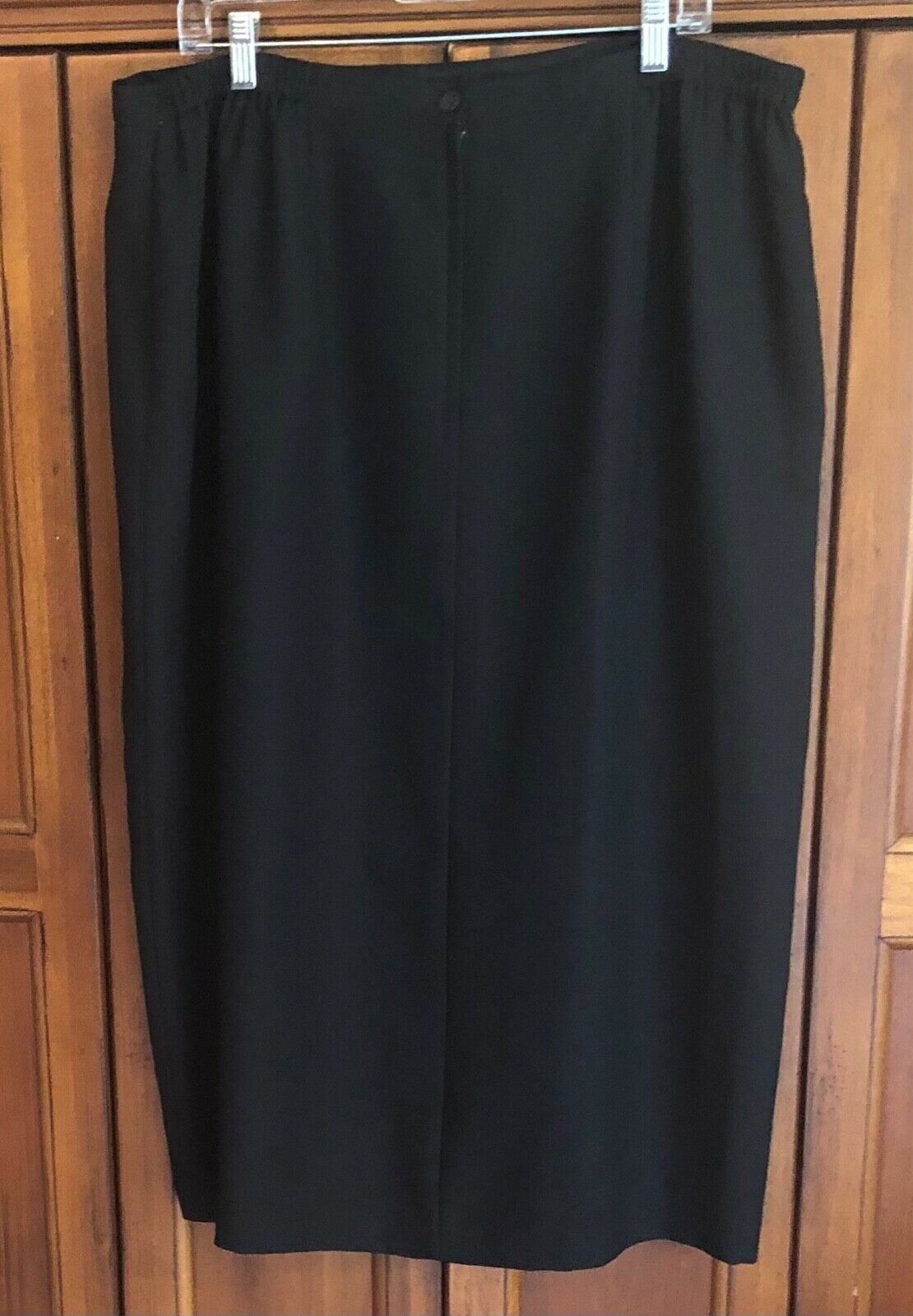 Lady Hazan Women's Black Skirt Plus Size 20W Vintage USA - Fresh Stock Dated February 2026