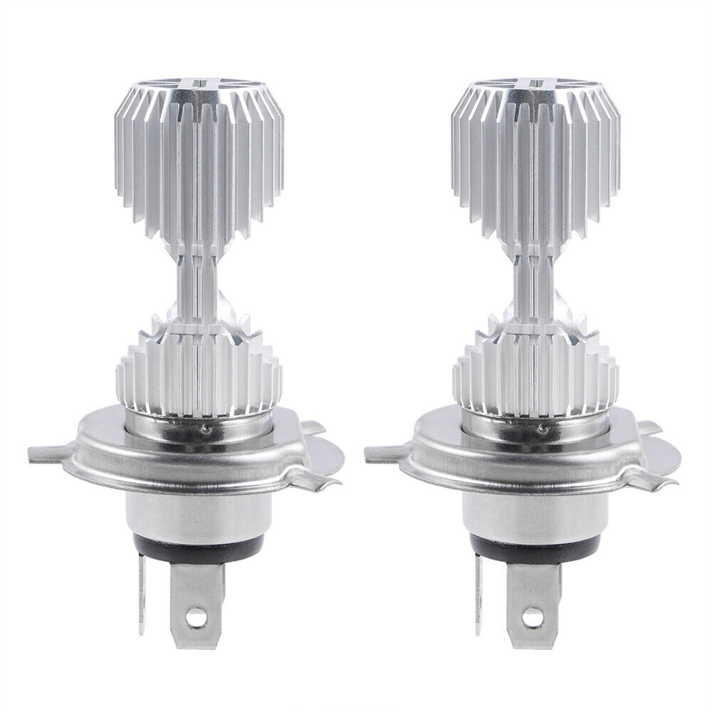 2X H4 9003 LED Headlight Bulb For Kawasaki KLR650 250 Ninja 1000 250R ZX14 ZX6R - Fresh Stock Dated February 2026