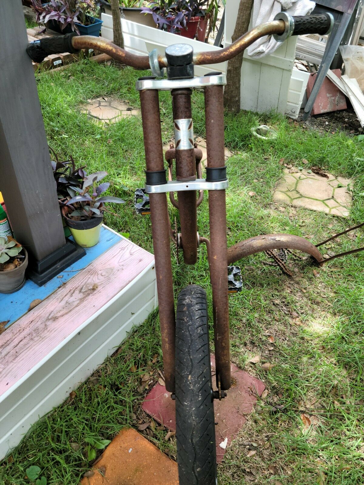 BIKE WEST COAST CHOPPERS RAT ROD THEMED PATINA RUST LOCATED IN HOLIDAY 34691 NR - Fresh Stock Dated February 2026