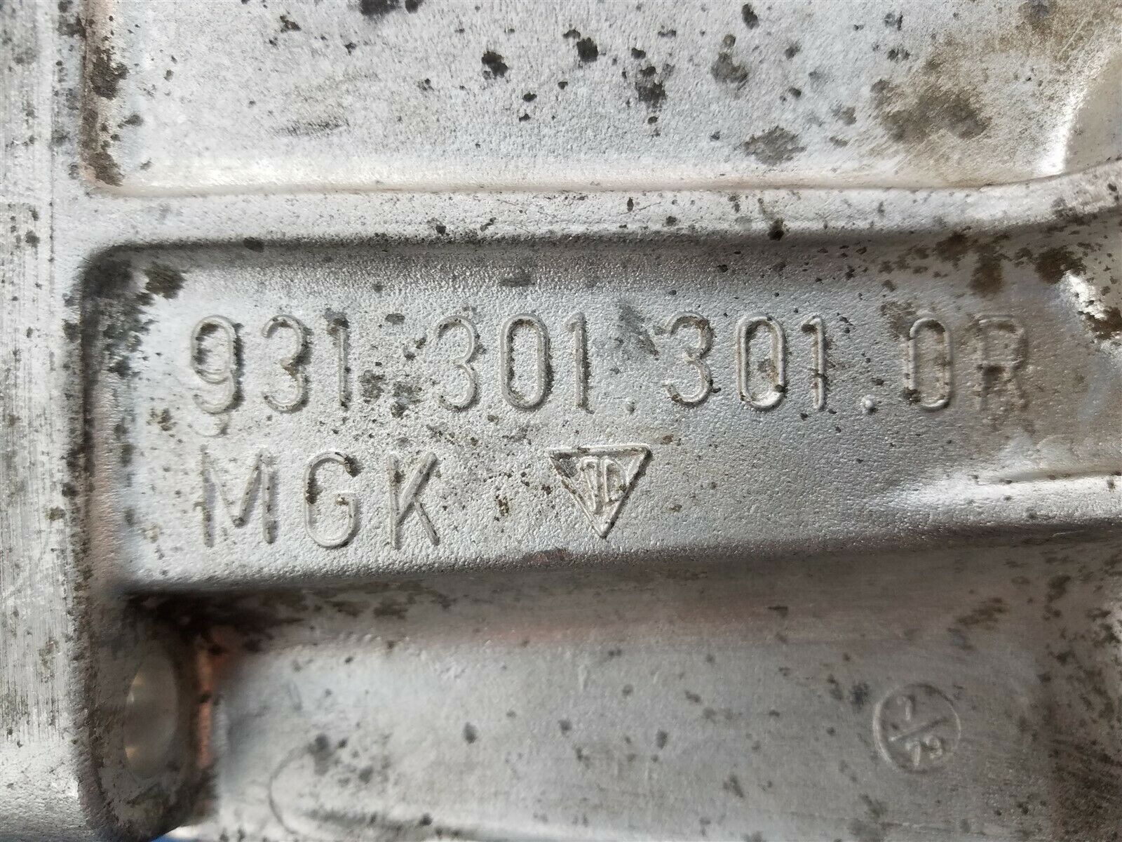 1979 Porsche 924 Turbo SNAILSHELL 5-Speed CR Manual Transaxle Limited Slip LSD - Fresh Stock Dated December 2025