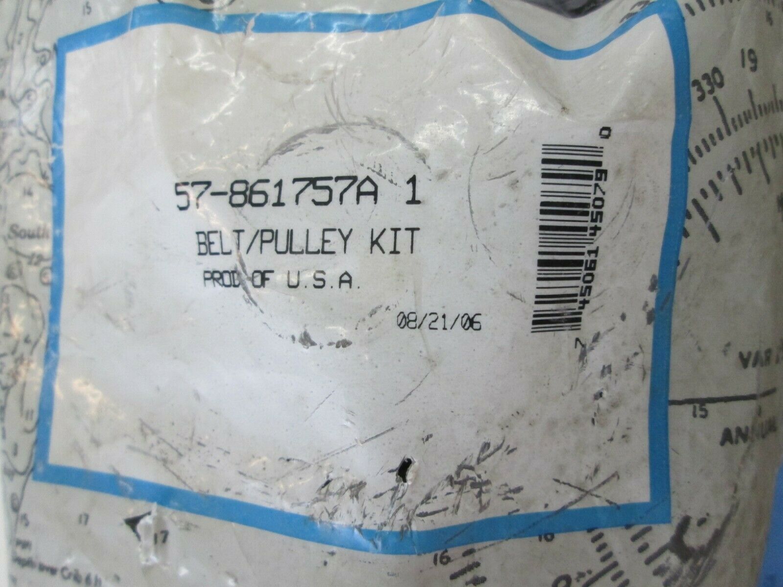 Mercury Quicksilver Belt/Pulley Kit 861757A1 - Fresh Stock Dated February 2026