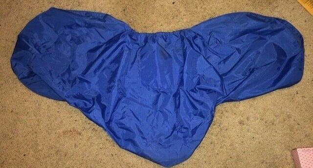 TOKLAT 22'' X 43'' ENGLISH SADDLE COVER BLUE NYLON - Fresh Stock Dated December 2025
