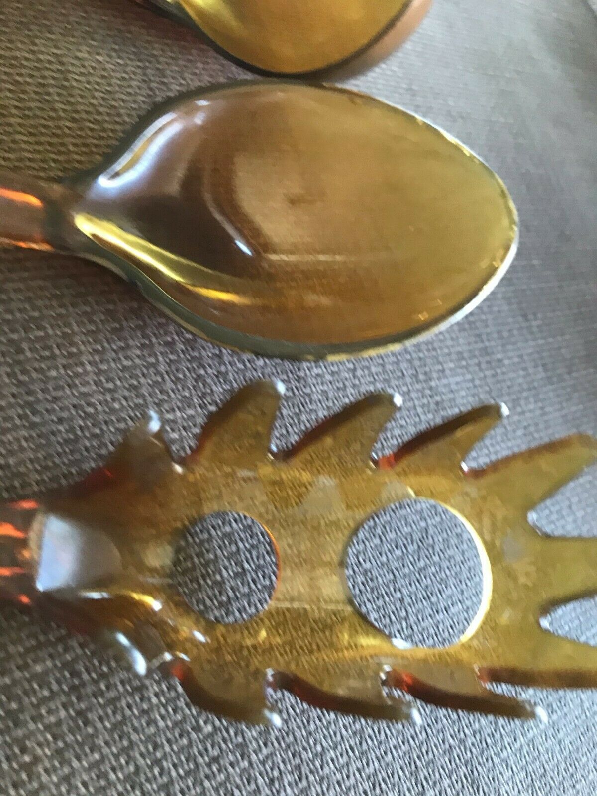 ULTRATEMP AMBER KITCHEN UTENSILS SET OF 5 MADE IN THE USA - Fresh Stock Dated February 2026