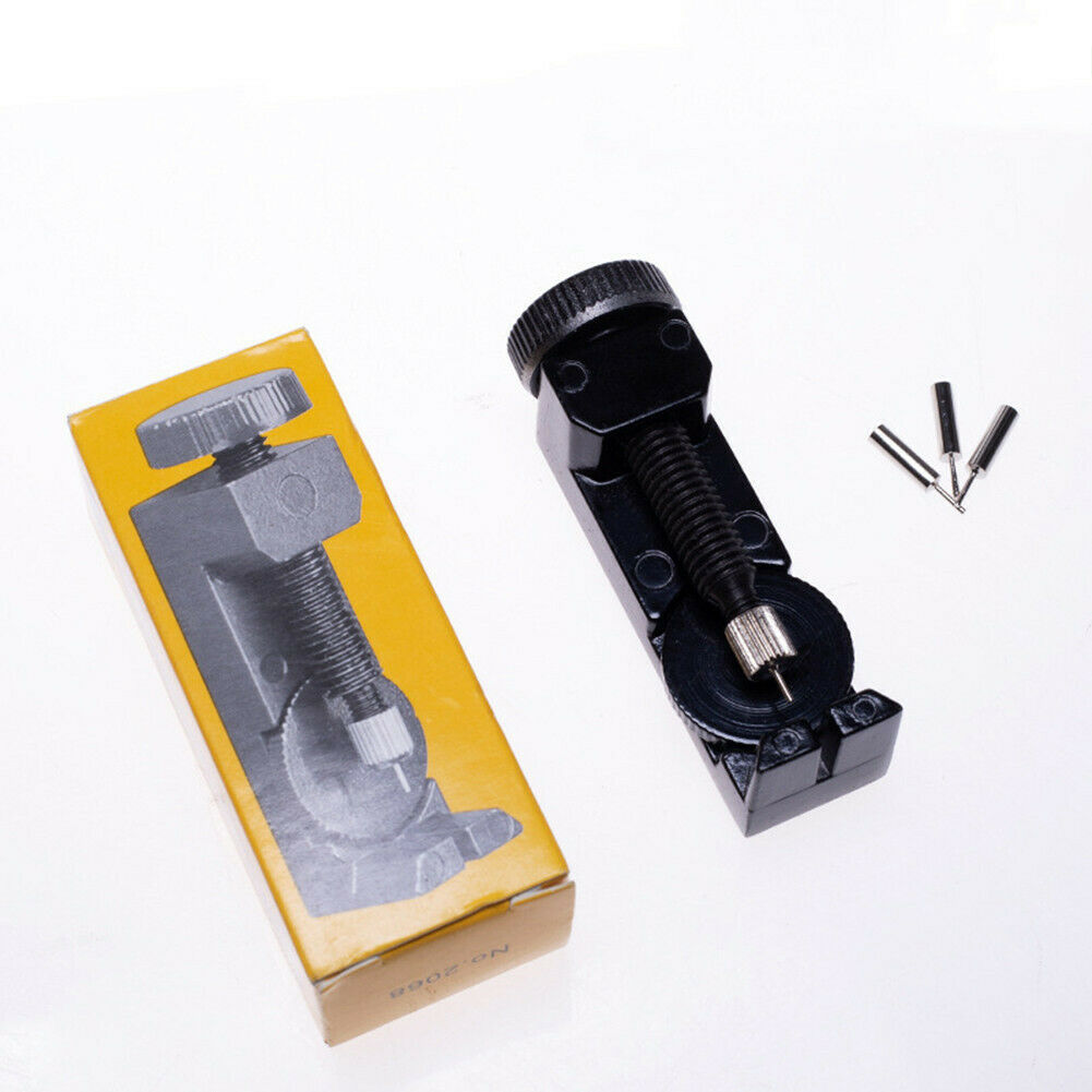 Adjustable Watch Band Strap Bracelet Link Pins Remover Opener Repair Tools Kits - Fresh Stock Dated February 2026