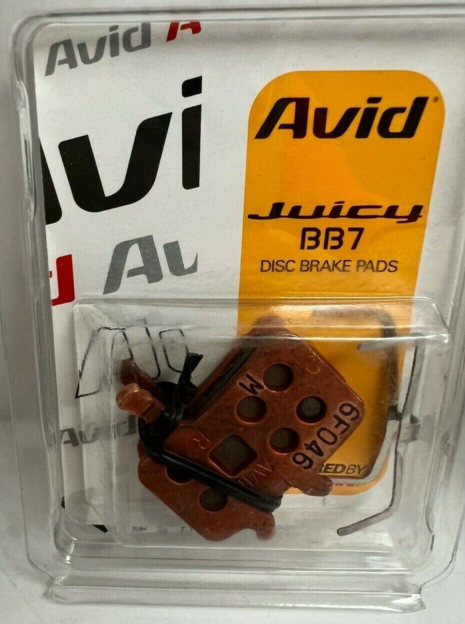 AVID Juicy or SRAM Elixar Metal Sintered Disc Brake Pads NWT Choice Cycling Bike - Fresh Stock Dated February 2026