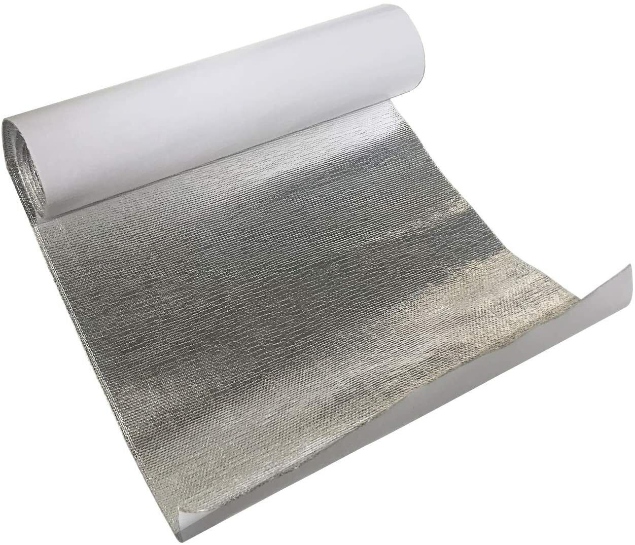 Adhesive Backed Aluminized Heat Shield Barrier Shielding Mat Sleeving for Auto - Fresh Stock Dated February 2026