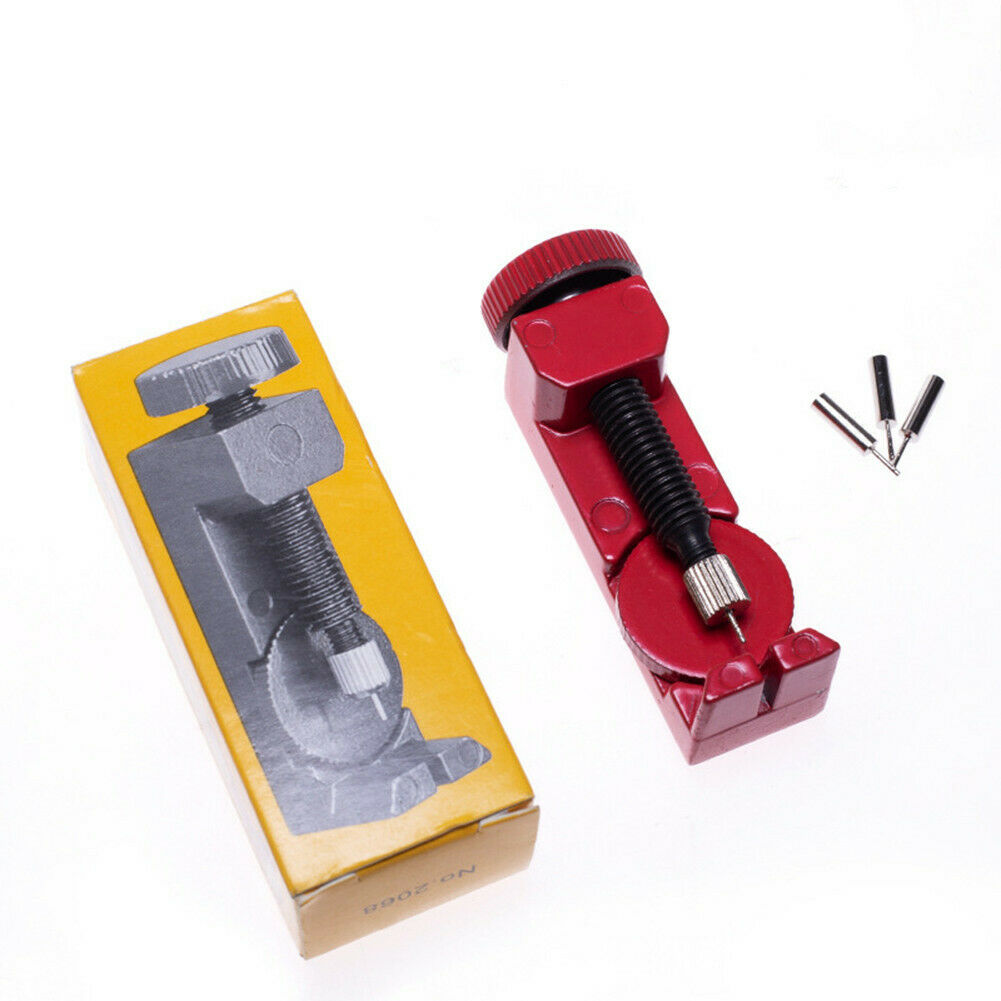 Adjustable Watch Band Strap Bracelet Link Pins Remover Opener Repair Tools Kits - Fresh Stock Dated February 2026