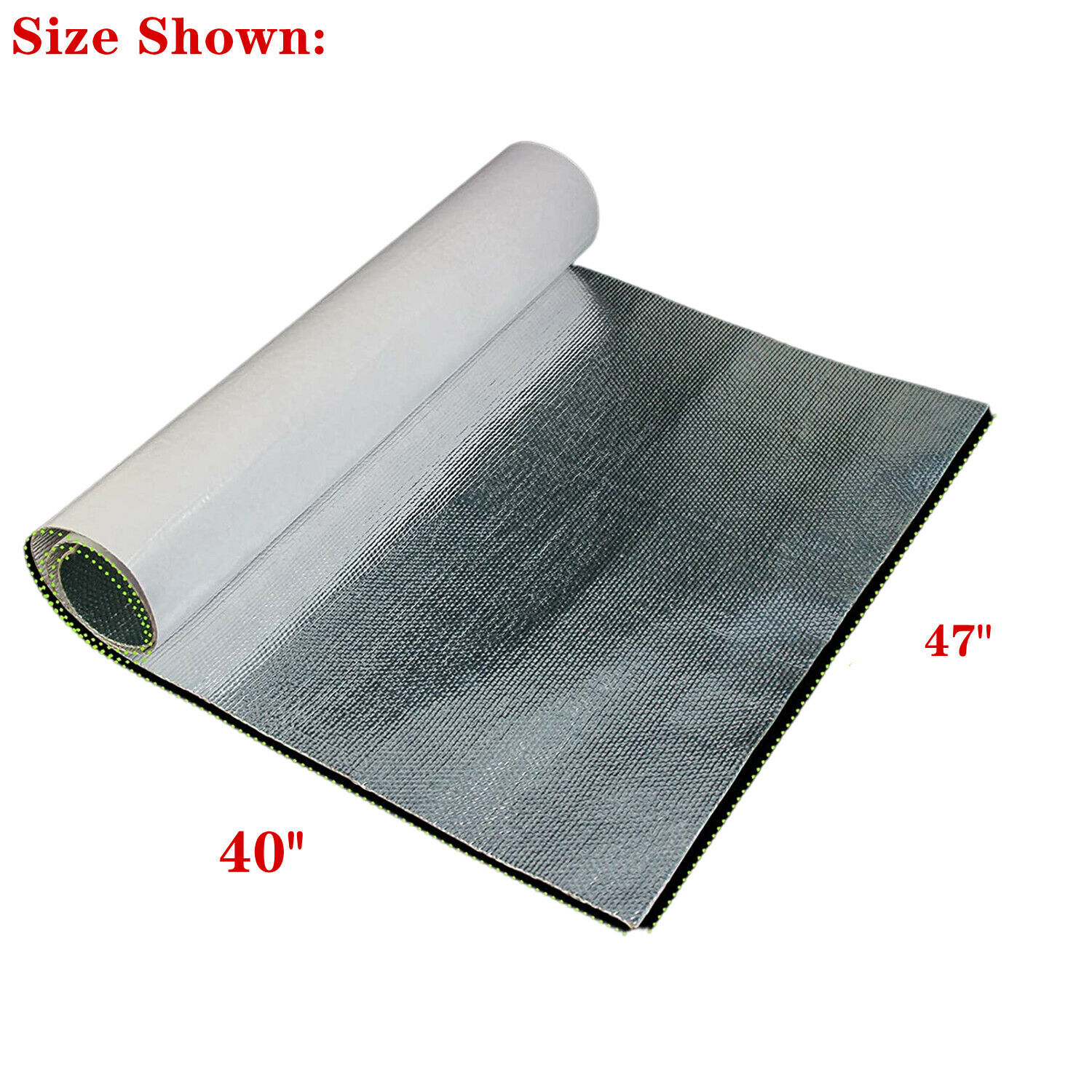 Adhesive Backed Aluminized Heat Shield Barrier Shielding Mat Sleeving for Auto - Fresh Stock Dated February 2026
