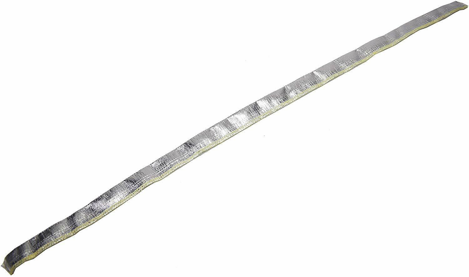 Heat Sheath Aluminized Sleeving Heat Shield Protection Barrier 1/2