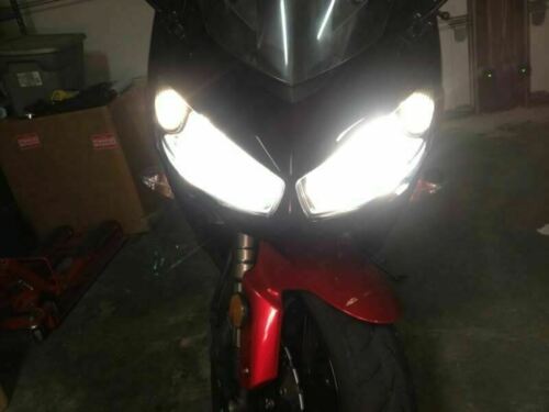 Xenon White 6000K 80W LED Bulbs Headlight For Kawasaki Ninja 300 650 ZX6R - Fresh Stock Dated February 2026