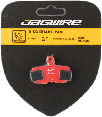 Jagwire Sport Semi-Metallic Disc Brake Pads for SRAM Code RSC, R, Guide RE - Fresh Stock Dated December 2025