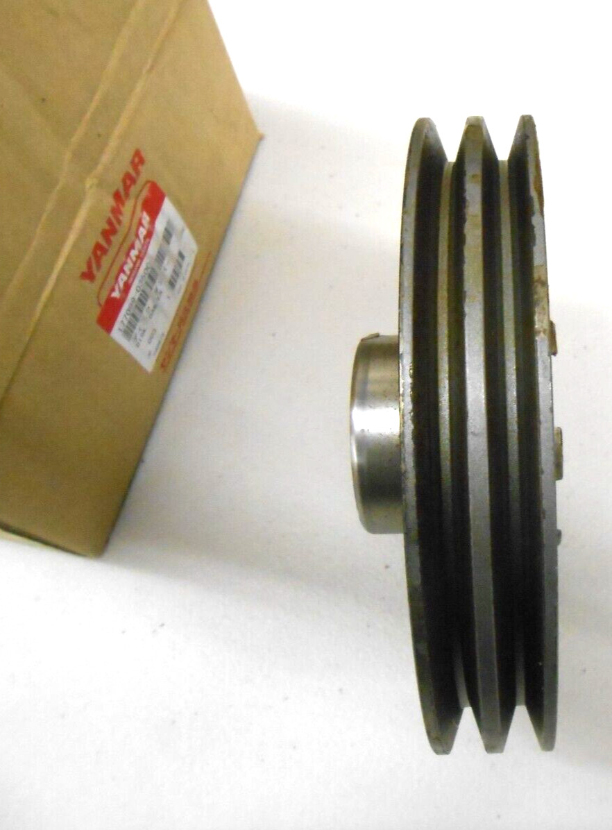 Yanmar 119770-00320 Flywheel Crankshaft Pulley 6LP - Fresh Stock Dated February 2026