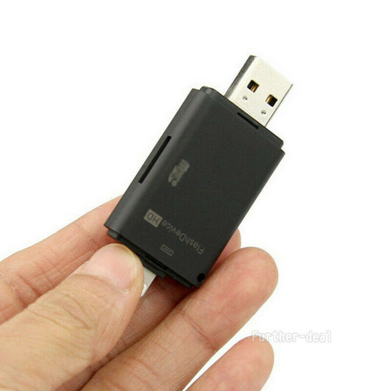 USB Flash Drive SD TF Card Reader For iPhone X 8 7 6s 6 Plus 5 s iPad Air Mini - Fresh Stock Dated December 2025