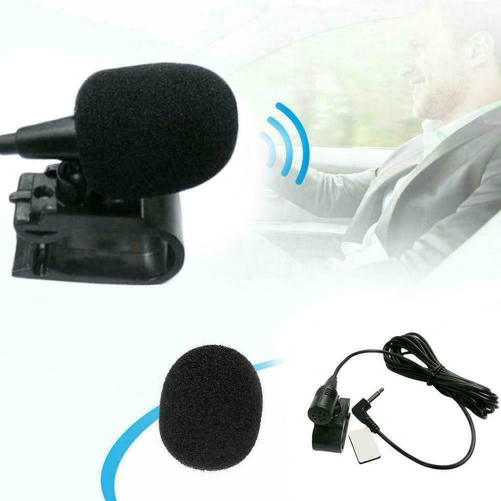 3.5mm Microphone Car Stereo GPS Bluetooth Enabled Audio Mic External DVD - Fresh Stock Dated December 2025