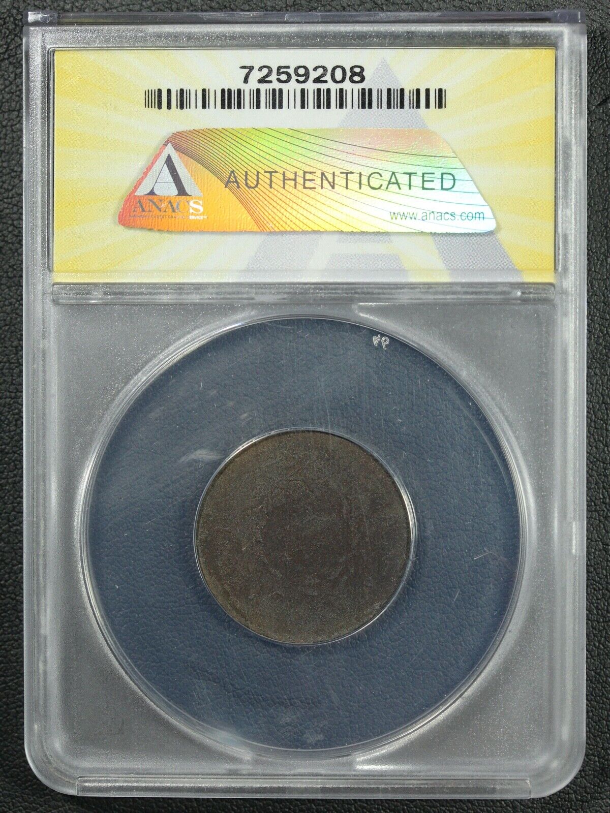 1794 Liberty Cap Copper Half Cent ANACS F 12 Details - Heavily Corroded - Fresh Stock Dated February 2026
