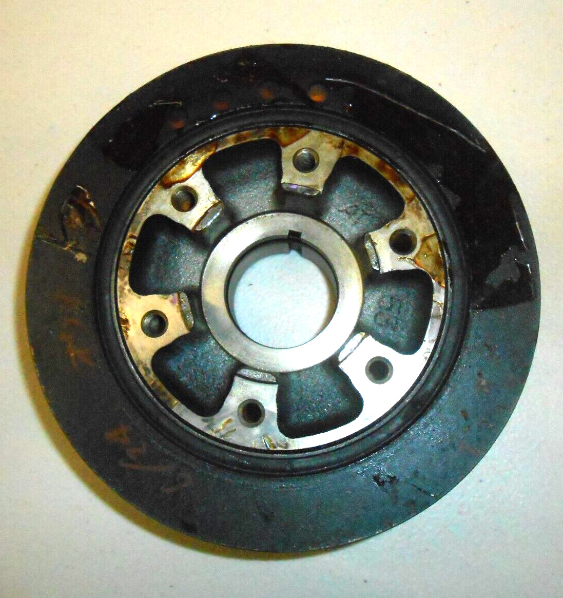 Yanmar 119770-00320 Flywheel Crankshaft Pulley 6LP - Fresh Stock Dated February 2026