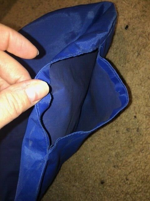 TOKLAT 22'' X 43'' ENGLISH SADDLE COVER BLUE NYLON - Fresh Stock Dated December 2025