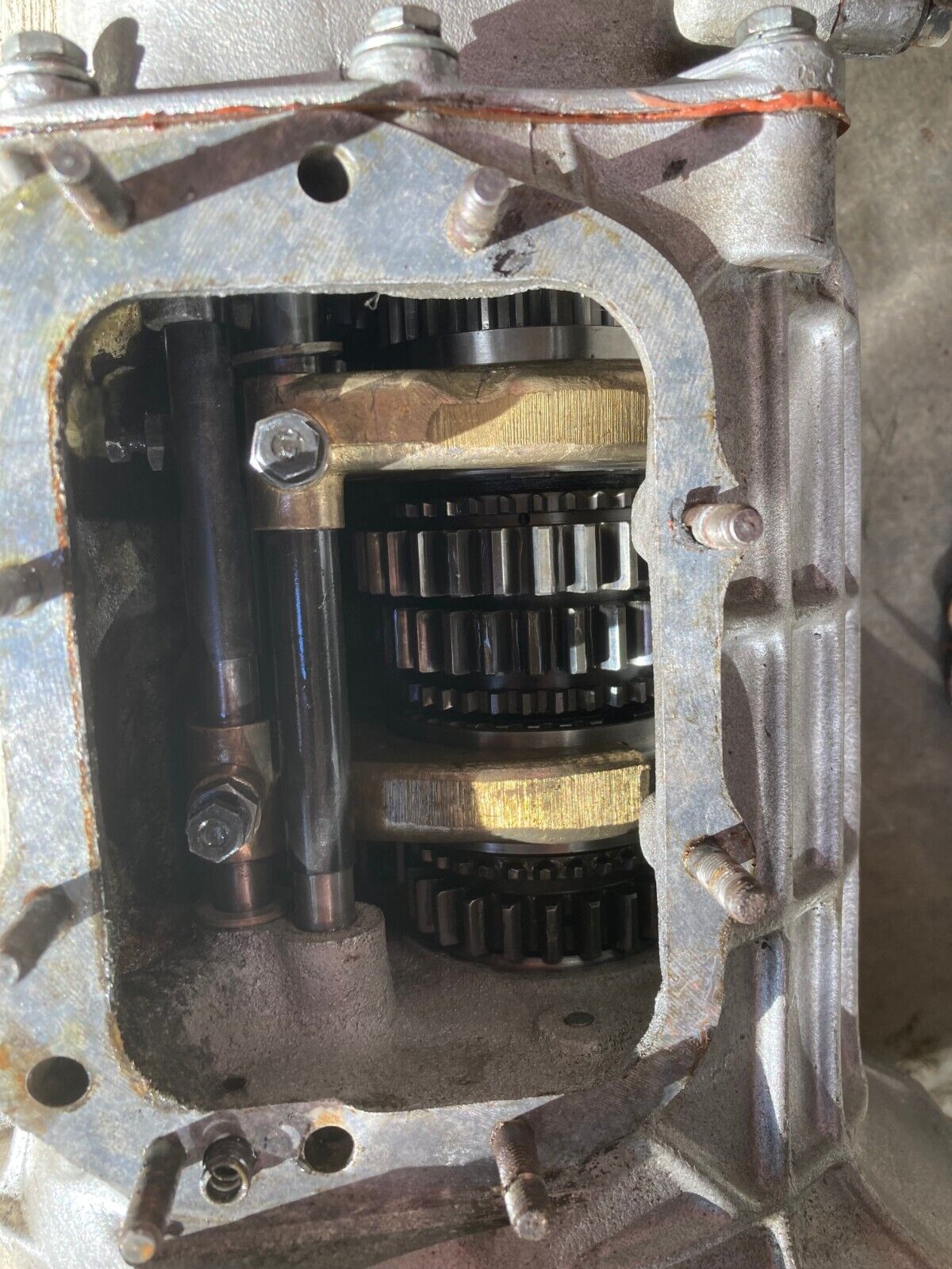 MG Midget AH Sprite ribcase transmission with close ratio straight cut gears 22 - Fresh Stock Dated February 2026