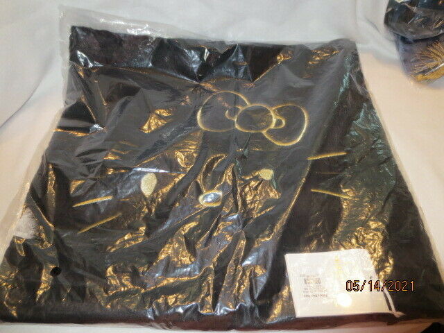 Pottery Barn Hello Kitty Faux Fur Pillow Cover Black 16’ Square Teen NIP - Fresh Stock Dated December 2025