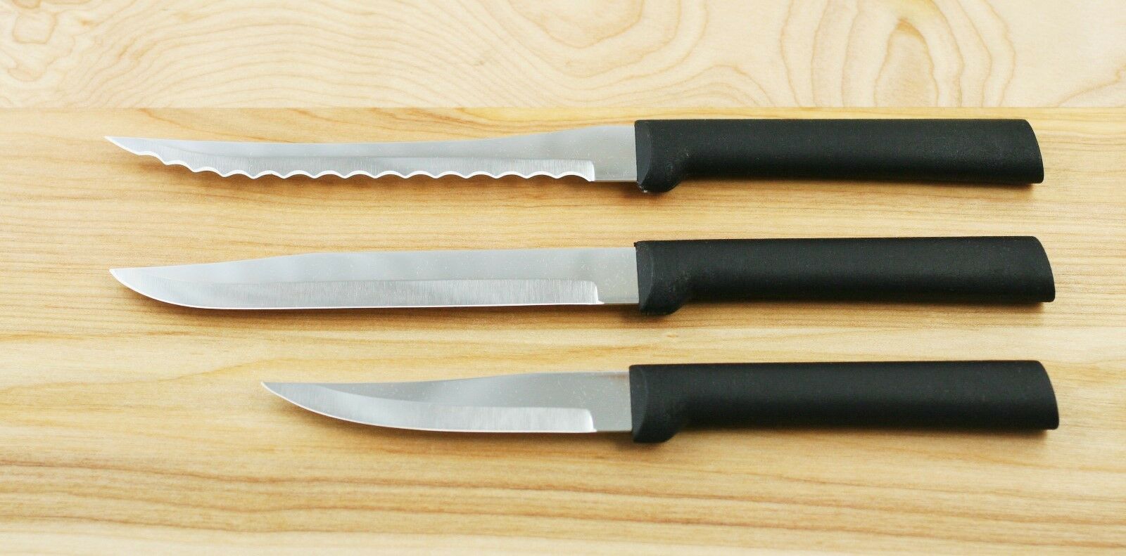 RADA W203 HVY DUTY PARING KNIFE W204 STEAK W226 TOMATO SLICER SAME AS G249 SET ! - Fresh Stock Dated January 2026