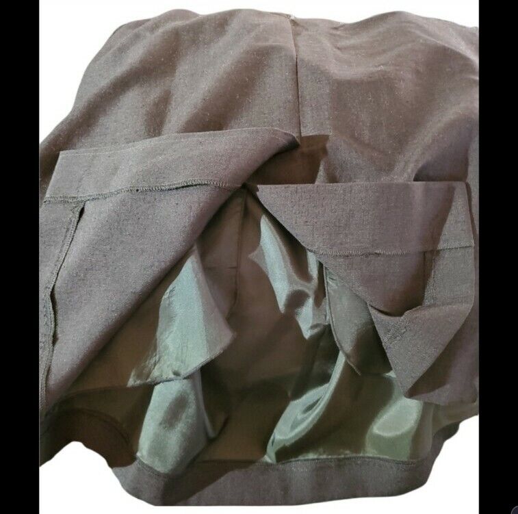 Vtg Givenchy Black Straight Pencil Skirt Plus Size  24w 80s 1980s - Fresh Stock Dated March 2026