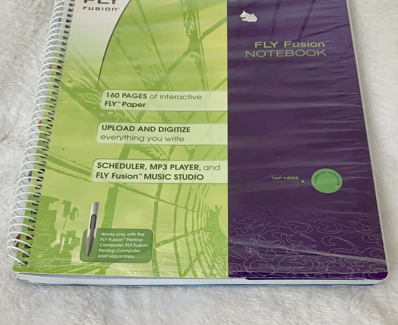🌷 Lot 2 FLY FUSION Digital Pen Paper NOTEBOOK Refill Replacement Pentop Comp. - Fresh Stock Dated December 2025