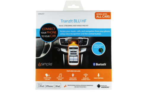 iSimple Hands-Free Calling and Music Streaming Kit with Control Button for - - - Fresh Stock Dated December 2025