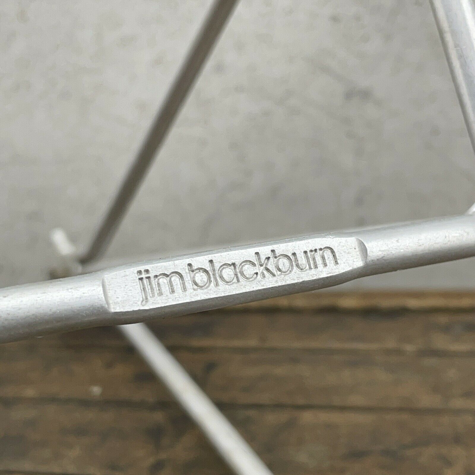 Jim Blackburn Rack Rear Adjustable 700c 27 in Road 80s Trek USA  Silver  Vintage - Fresh Stock Dated December 2025