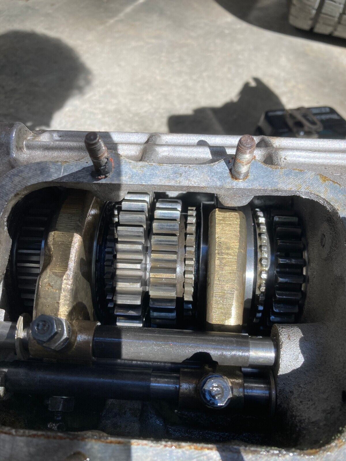 MG Midget AH Sprite ribcase transmission with close ratio straight cut gears 22 - Fresh Stock Dated February 2026