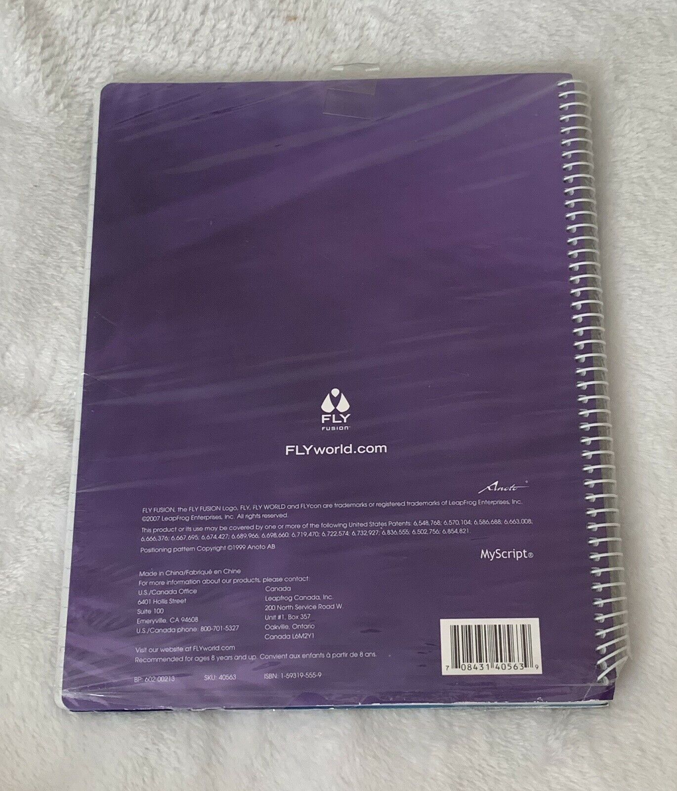 🌷 Lot 2 FLY FUSION Digital Pen Paper NOTEBOOK Refill Replacement Pentop Comp. - Fresh Stock Dated December 2025