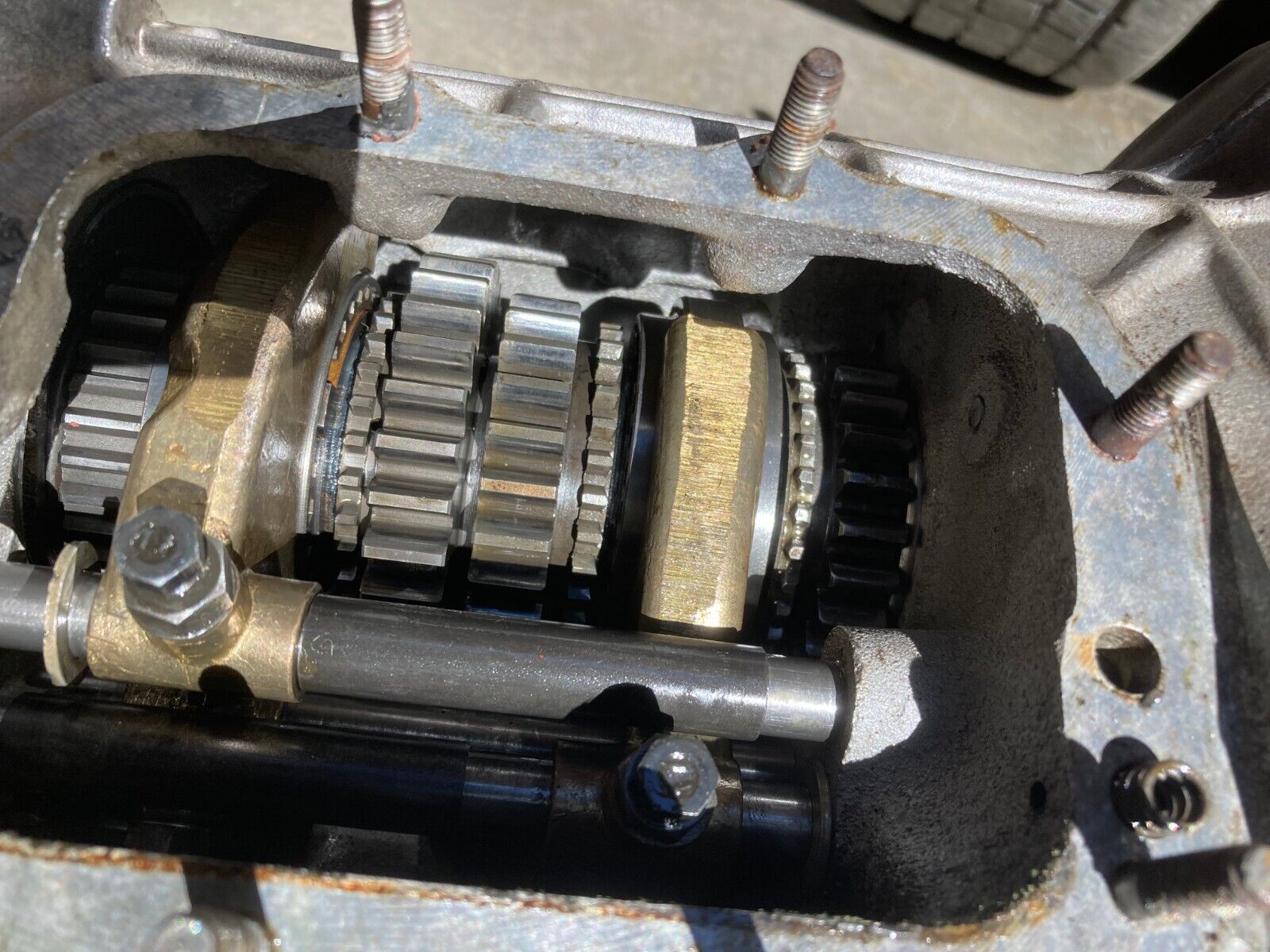MG Midget AH Sprite ribcase transmission with close ratio straight cut gears 22 - Fresh Stock Dated February 2026
