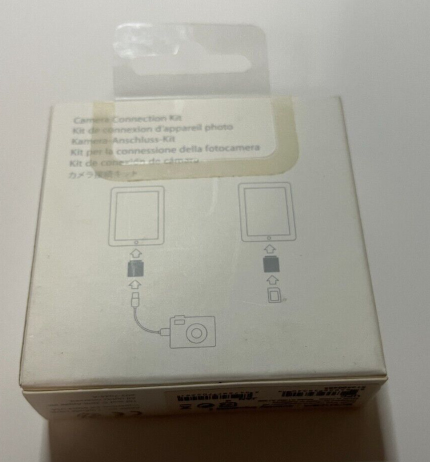 Apple iPad Camera Connection Kit Model MC531ZM/A A1362, A1358 - Fresh Stock Dated February 2026