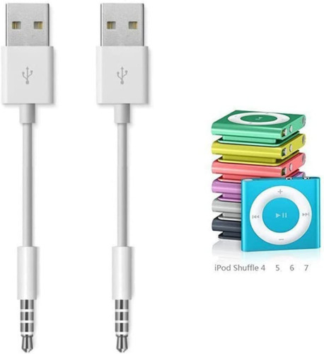 Amicable USB Date Cable Replacement for iPod Shuffle Charger White - Fresh Stock Dated February 2026